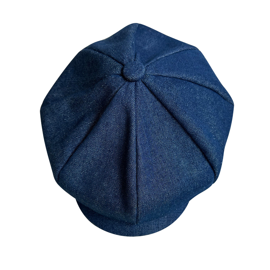 New Denim Octagonal Hat