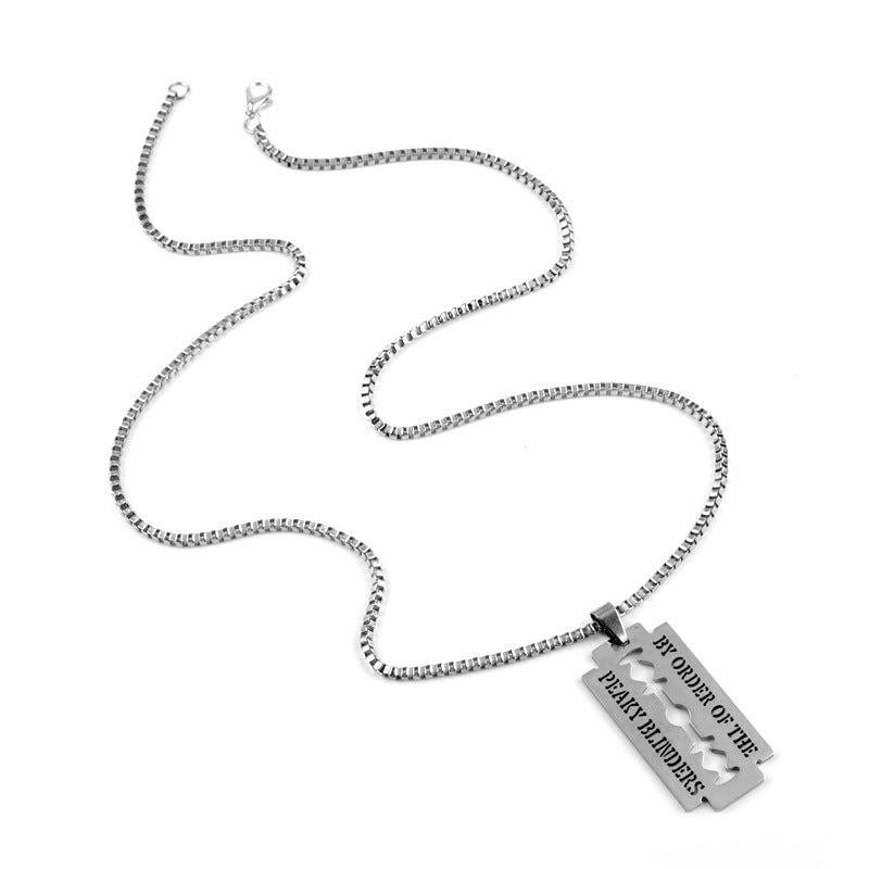 Razor Party II Blade Necklace