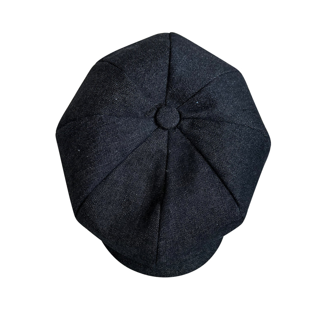 New Denim Octagonal Hat