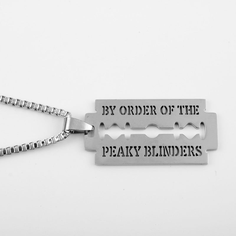 Razor Party II Blade Necklace