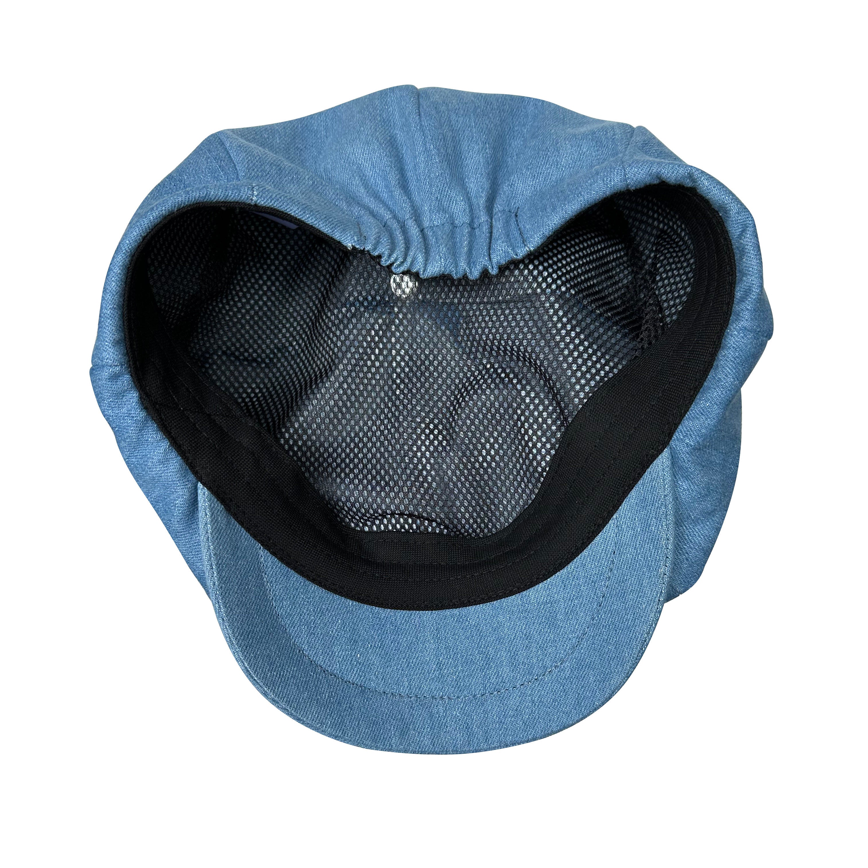 New Denim Octagonal Hat
