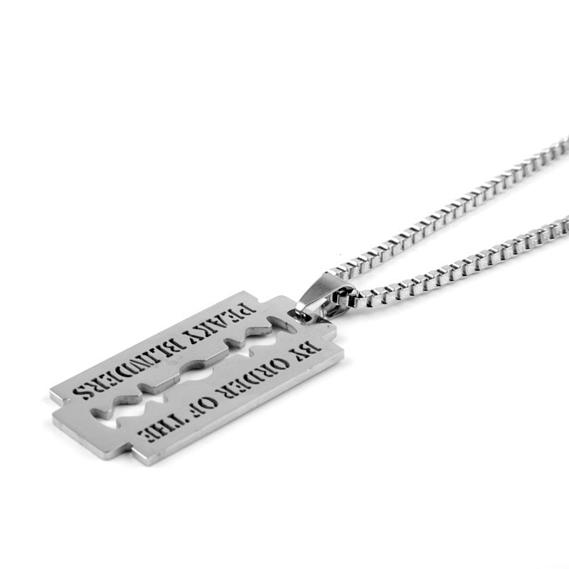 Razor Party II Blade Necklace