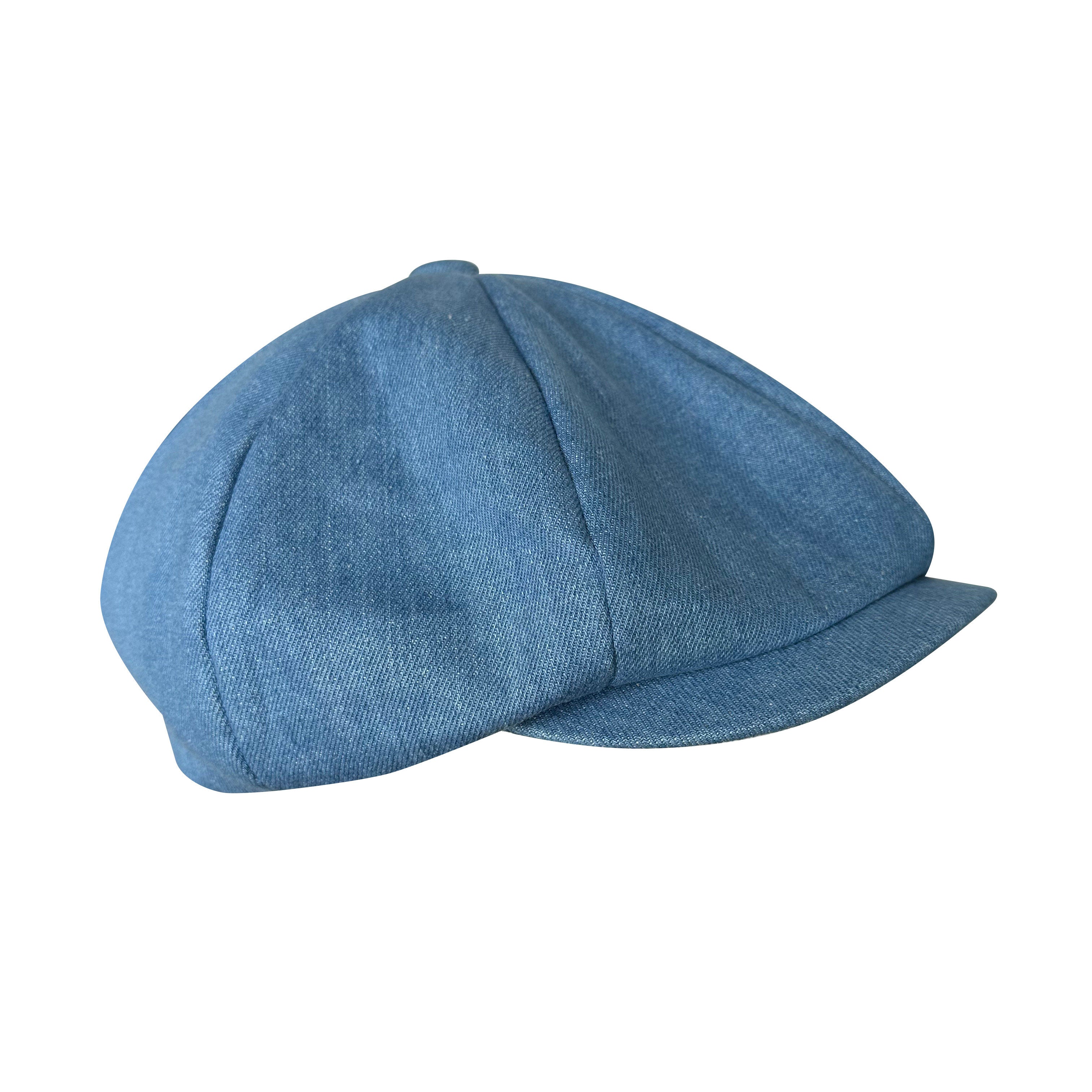 New Denim Octagonal Hat