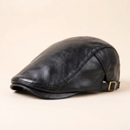 Leather Driver Cap