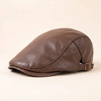 Leather Driver Cap