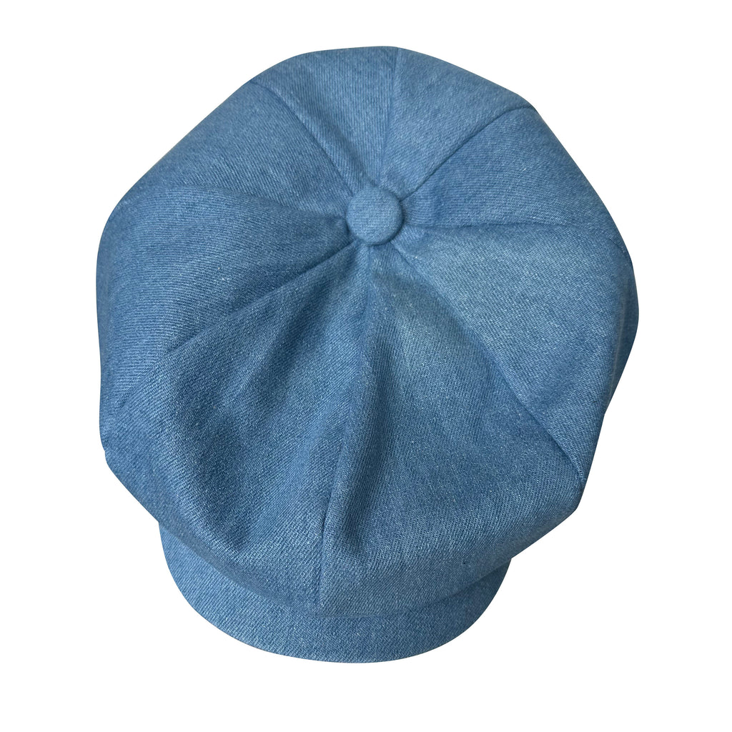 New Denim Octagonal Hat