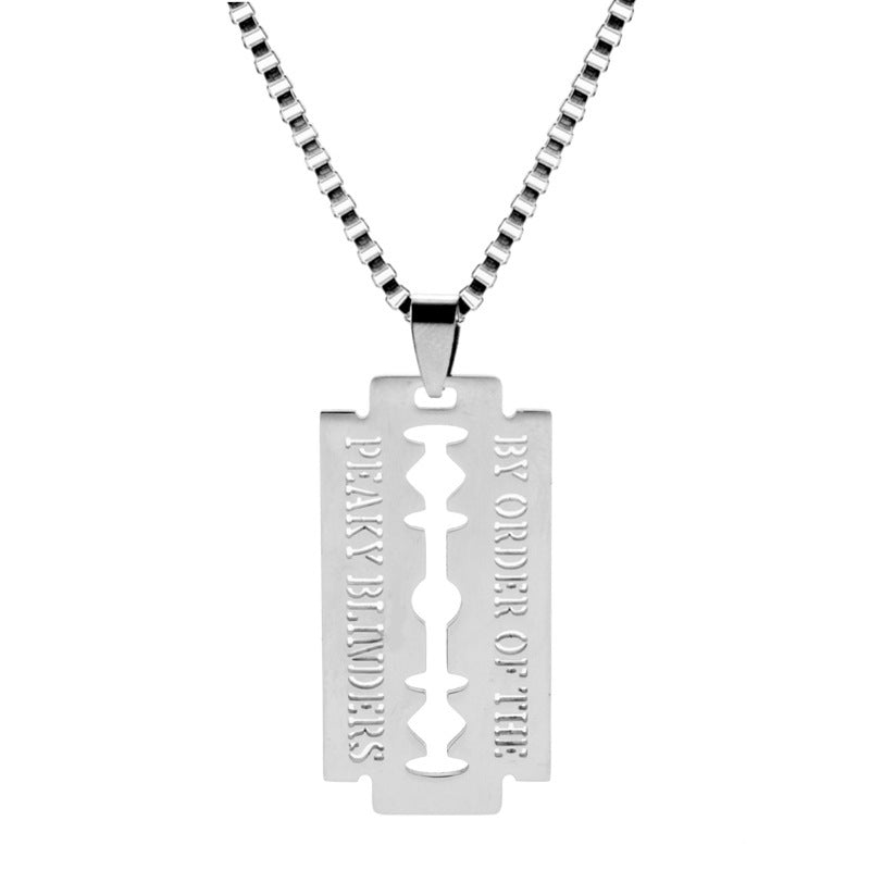Razor Party II Blade Necklace