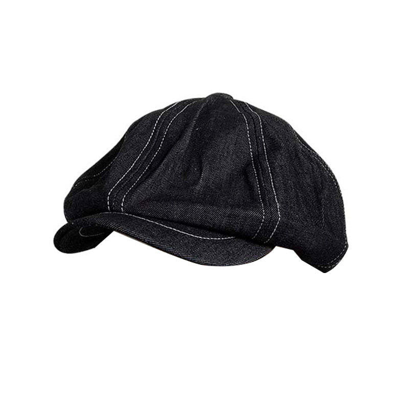 New Denim Octagonal Hat