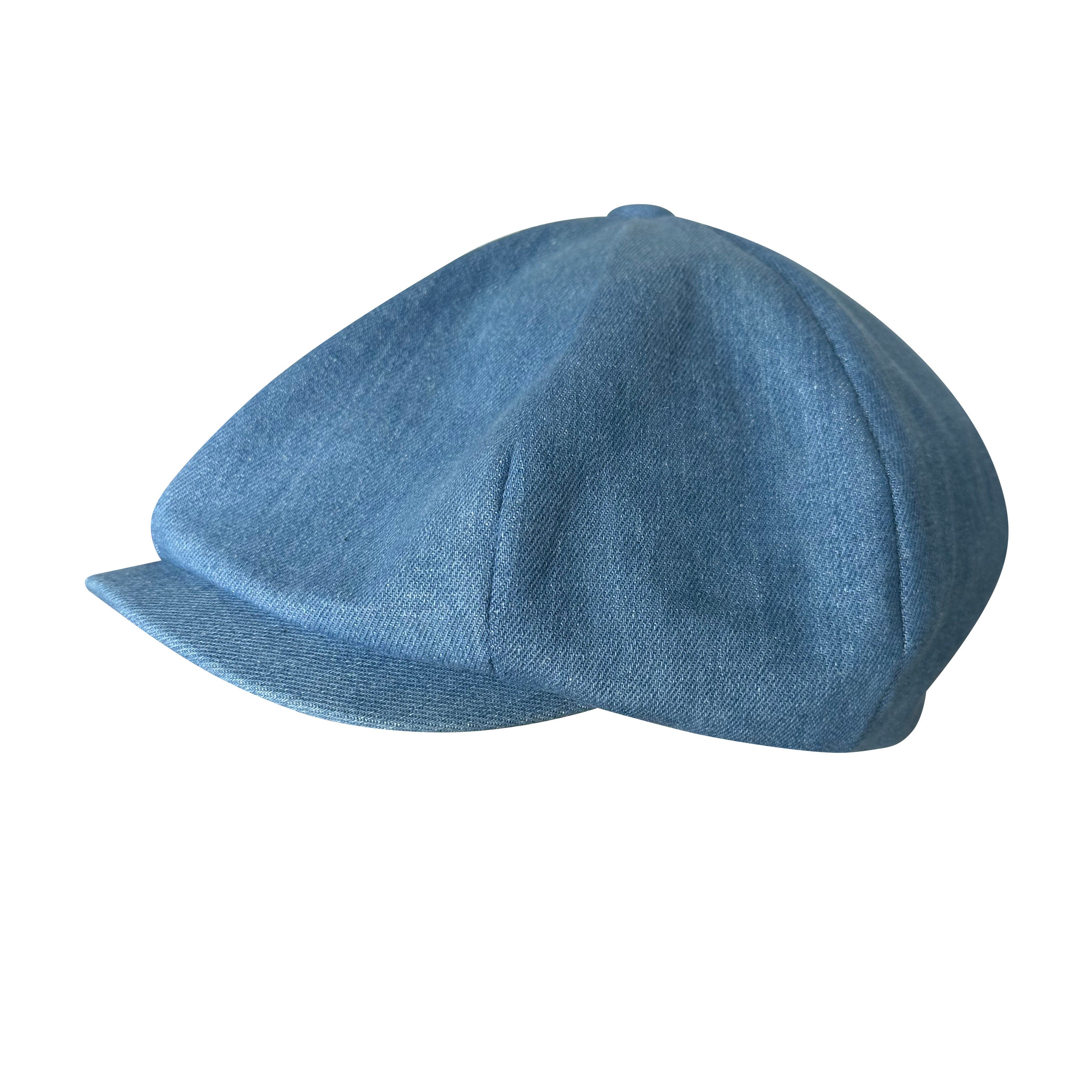 New Denim Octagonal Hat