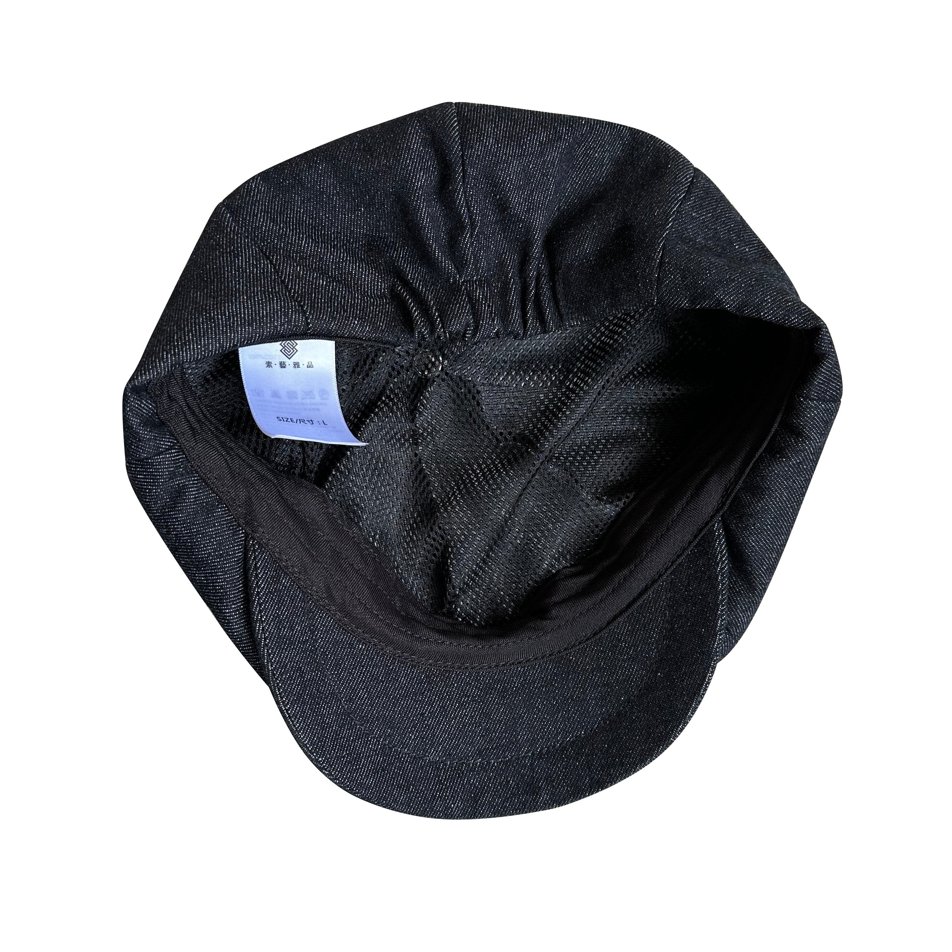 New Denim Octagonal Hat