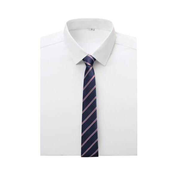 Classic Tie Stripe Blue & Red - Image 2