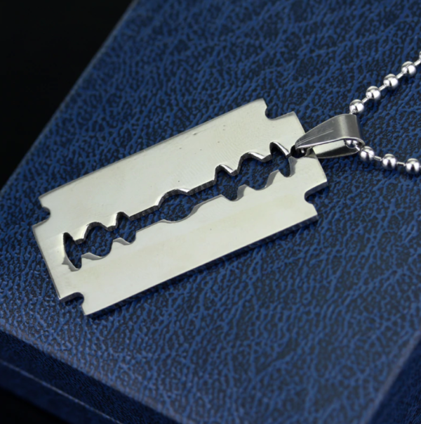 Razor Blade Necklace - Image 3