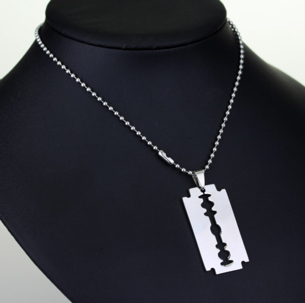 Razor Blade Necklace - Image 4