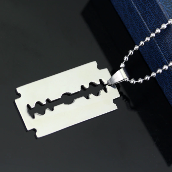 Razor Blade Necklace - Image 2